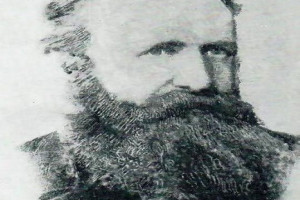 Bilde av Slenes skole - Lærer Anders Frederichsen